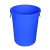 厨房垃圾桶大号带盖商用容量加厚公共户外环卫塑料工业圆形桶Z 60L白色带盖送袋子