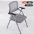 铂瑞邦 BORB带桌板办公室开会凳子桌椅一体折叠学生板会议椅 单椅带滑轮带桌板 颜色留言