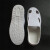 瓦特阿尔 PVC底防静电鞋帆布四孔透气工作鞋 YH12白色 46码