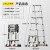 镁多力 MDL-230R 多功能伸缩梯子 铝合金人字梯加厚折叠梯升降楼梯【防滑款】人字梯2.3+2.3米