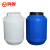 鸣固 ZJ6383水桶塑料酵素桶 蜂蜜酿酒泡菜储水水果发酵桶 60L蓝桶黑盖