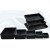加厚防静电零件盒塑料胶周转箱电子元件盒黑色托盘方盘手机物料盒 黑色01(150*100*55mm)