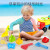 隆仁福儿童沙滩玩沙玩具车套装男女孩3-6岁宝宝沙池挖沙挖土工具沙套装 超级飞侠沙滩玩具15件套