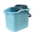 中典 FH-2001 加厚款带轮拖把桶 挤水拧干墩布桶清洁桶 蓝色