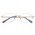 趣仕达新品墨镜折叠款平光镜轻便携手机电脑护目无度数眼镜 眼镜+袋+眼镜布+清洗液+螺丝刀