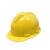 诺瑞斯安 安全帽 新国标 防砸透气 工业头盔电力工程工地建筑施工抗冲击 免费印字 小V透气黄色可印字