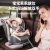 爱贝思（Ebsi）适用沃尔沃XC60汽车儿童安全座椅婴儿0-12岁360度旋转可坐躺 柠檬黄安全带安装款