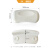 果敢 浴枕浴缸泡澡靠枕垫头靠配件防滑垫趟靠浴枕S9 S9白色（通用款）