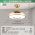 最嘉 风扇灯客厅隐形吊扇灯餐厅电风扇卧室灯扇一体变频遥控家用灯具