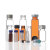 自动进样瓶2ml透明/棕色液相色谱广口玻璃样品瓶9-425适用安捷伦系列 透明 进料带刻度(不含盖垫) 100个