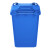 舒蔻（Supercloud）大号塑料分类环卫户外50L加厚绿色分类可回收物垃圾桶