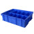 SUK方形塑料零件盒  B型10格 570*420*150蓝 单位：个 起订量5个 货期20天