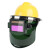 HKFZ适用于 电焊防护罩带安全帽面罩全脸头戴式自动变光焊帽氩弧焊接 大视野20保护片经典变光