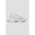 安普里奥·阿玛尼（Emporio Armani） 618女士亮片绒面革氯丁橡胶运动鞋 White 36 EU