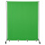 绿幕抠像布加厚便携可移动摄影棚背景架网红直播背景屏专业演播室 移动绿幕 1.5m宽x2m高