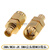 射频同轴SMA转TNC BNC MCX MMCX SMB F英制JJ KK JK KJ公母转接头 SMA/MCX-JK