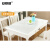 安赛瑞 PVC桌布 透明软玻璃饭桌胶垫 免洗桌垫 波斯菊 70×70cm 7E00003