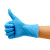麦迪康（Medicom）一次性丁腈手套1173D 无粉耐用检查清洁手套 100只/盒 蓝色 L码
