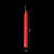 腾驰 应急照明蜡烛 直杆蜡圆柱停电应急长蜡烛（十支装）红色 2*20cm ZA2073