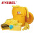 西斯贝尔（SYSBEL）SYK951 化学品吸附棉危化品吸附棉泄漏应急处理桶套装防化类95GAL黄色 1套