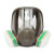 3M 防毒口罩面具全面型防护面罩（中号)6800防有机蒸汽面罩防甲醛6800+6004套装