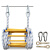 苑丘  绳梯软梯消防绳救援梯 户外攀爬梯子 高楼安全救援挂梯固定 8米