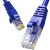 神盾卫士（SDWS）超五类网线CAT5e百兆非屏蔽双绞连接线工程成品网络跳线3米SC5-3F