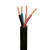 HBDGXL 中型橡套软电缆 YZ-300/500V-4*4 黑色 100m