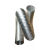 防火纯铝通风排烟管50至300mm纯铝波纹硬管铝箔伸缩通风排风软管 直径90mm2.6米一根 标准