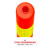 塑料警示柱防撞柱反光立柱路桩隔离柱交通安全道路标志柱 75C硬塑料（送螺丝）
