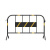 科恩森（KEENSEN）铁马护栏围栏交通安全道路围挡施工隔离栏 38管黄黑（无字带板）1.2*1.5m