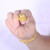 喜圣珠宝 黄金龙戒指男足金999浮雕龙戒指霸气显大龙头戒指活口可调节 18.72克