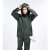 定制分体绿雨衣橄榄绿户外抢险救援制式徒步雨衣FZB 橄绿分体套装普通款 M