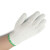 世达（SATA）线手套加密加厚耐磨工地工作劳保棉纱手套单双面点塑手套-ASF0008 白绿点塑防滑/12副 ASF0007-12