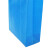 海斯迪克 HKL-49 无纺布购物手提袋 蓝色 35*41*12 立体竖款(10个)