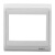 N86系列外框N86系列模块组合面板多功能墙壁插座外框插座白色定制 N86-901 白色一位外框