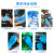 塞莫诗一次性丁腈手套耐用型蓝色 多用途食品级防水清洁贴手CCN909 整箱1000只大号L