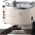 德龙（Delonghi）咖啡机 复古系列半自动咖啡机 家用意式浓缩 泵压式不锈钢锅炉 ECO310.VBG 奶油白 国行正品