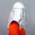 劳卫士 LWS-018铝箔隔热头罩内置安全帽耐高温防溅射抗辐射热头套 LWS-018 7天