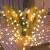 工创优品 LED小圆球灯串灯圣诞装饰生日布置氛围灯带20米200灯户外小彩灯 暖色插电款可遥控