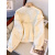 罗淑（LUOSHU）棒球服外套女春秋款年新款小个子春季短款上衣时尚 米白色常规款 M(建议95110斤)