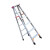 步步稳 加宽加厚全防滑工程梯多功能折叠梯铝梯 4米全防滑13步