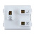N86-642 二三插电源模块 五孔插座 电源墙插 可组合电源面板定制