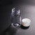 适用于塑料透明圆瓶方瓶透明直身瓶PET透明小口瓶样品瓶聚酯留样瓶储物瓶罐 透明小口 100ml