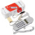 定制QIYO琪宇A666来电显示便携式查线机查话机 电信联通铁通抽拉 灰白色C019带来电显示带线盒