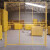 定制2.5米高/3米高车间仓库隔离网护栏网铁丝网围栏防护网工厂隔 单独立柱
