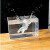嘉一楠 亚克力定制浅水深水浪花拍摄透明水缸水波纹高清水花摄影定制 透明 长30*宽30*高10CM