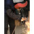 定制牛皮套袖焊工专用劳保袖套电焊保护防烫耐磨耐高温电焊工护腕 桔色两头松紧套袖