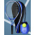 京耕 一人训练弹力网球单人网球带线回弹 健身 一个人打的网球的球 【成人款蓝-单打】2只球套餐