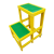 玻璃钢绝缘凳电工高凳高压电力梯子可移动式单双层三层平台定制ONEVAN 两层 高80*60*50
